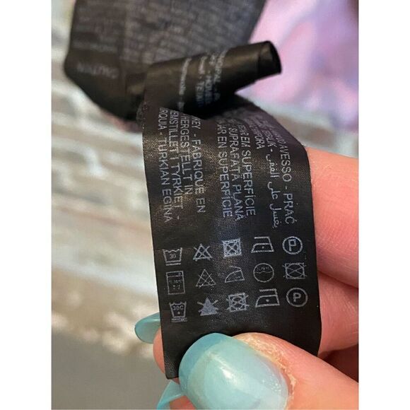 ZARA “equalization” Purple/Pink Tie Dye Pullover Lounge Sweatshirt Women’s Size - Picture 6 of 7